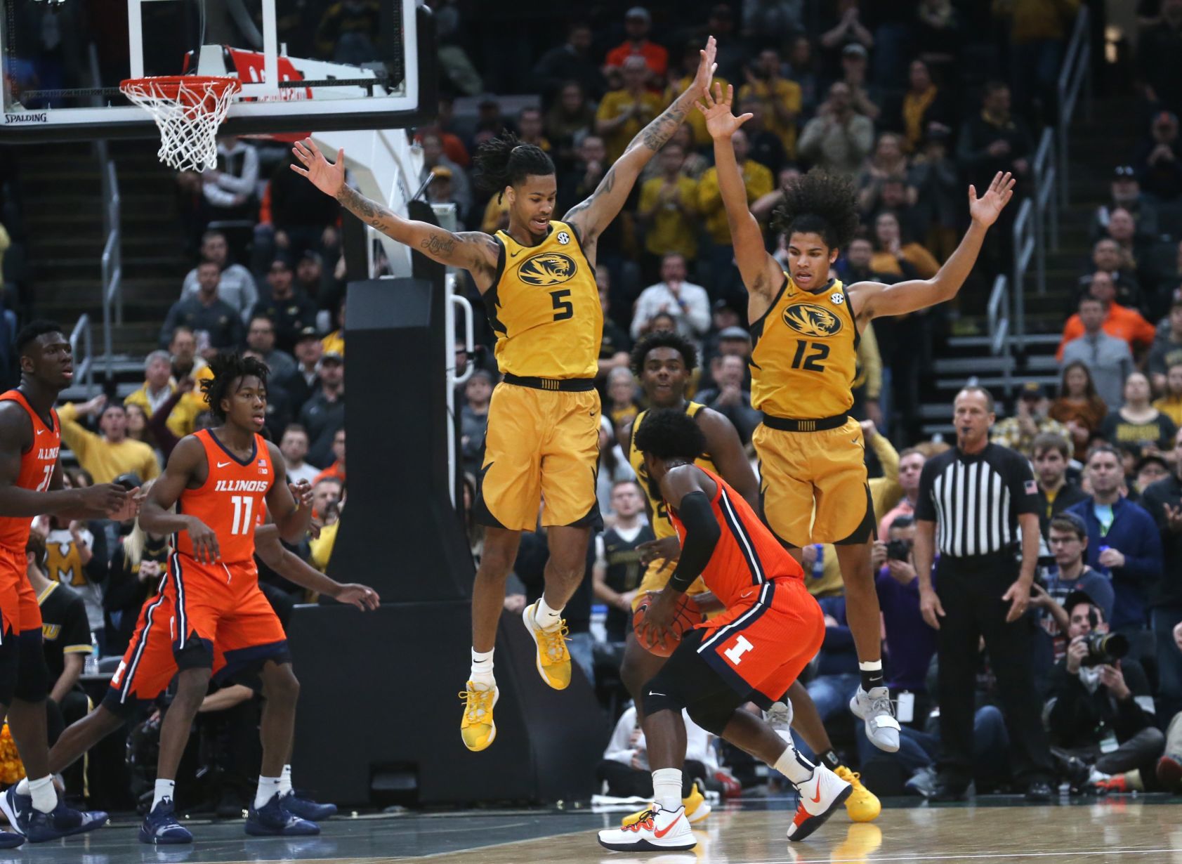 39th Braggin' Rights, Mizzou beats Illinois 63-56